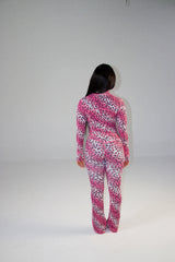 Leopard leggings set